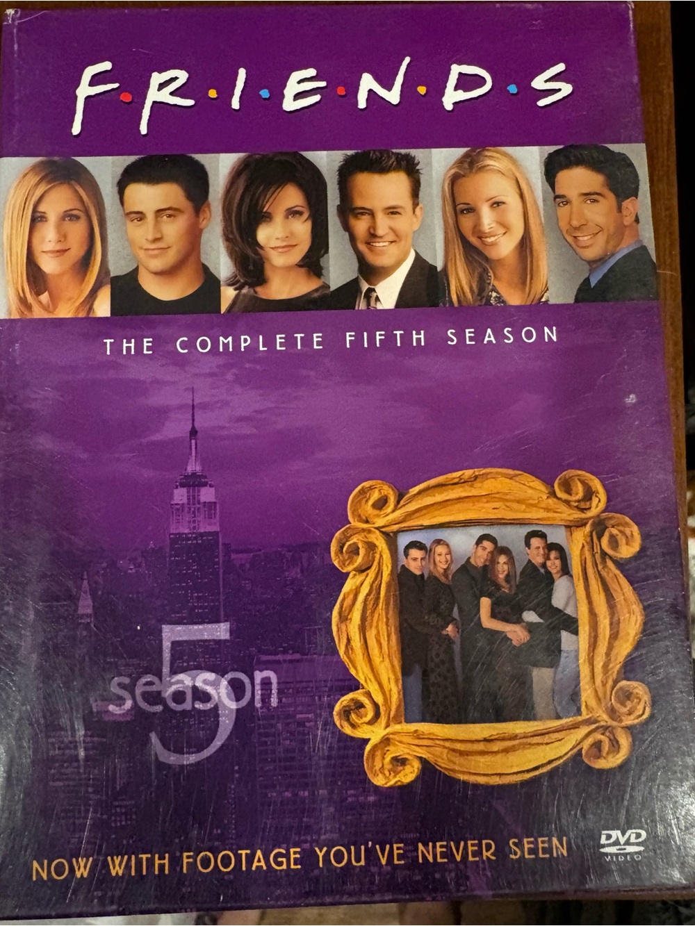 FRIENDS The Complete Fifth Season DVD - Purple Cover
